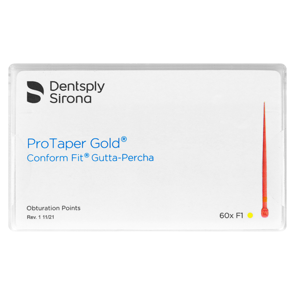 ProTaper Gold Гуттаперча 60 шт. Дентсплай Сирона