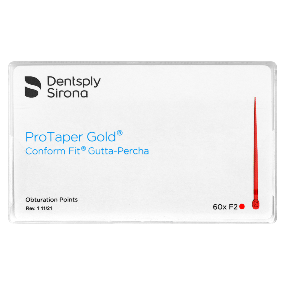 ProTaper Gold Гуттаперча 60 шт. Дентсплай Сирона
