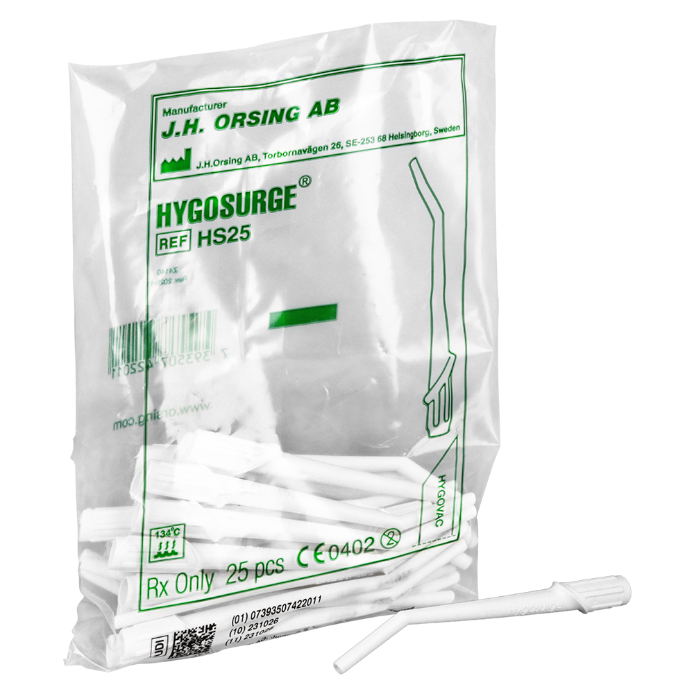 Hygosurge - насадки-аспираторы 25 шт.