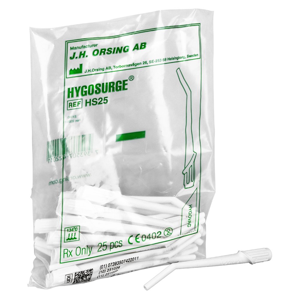 Hygosurge-насадки для всасывания 25 шт.