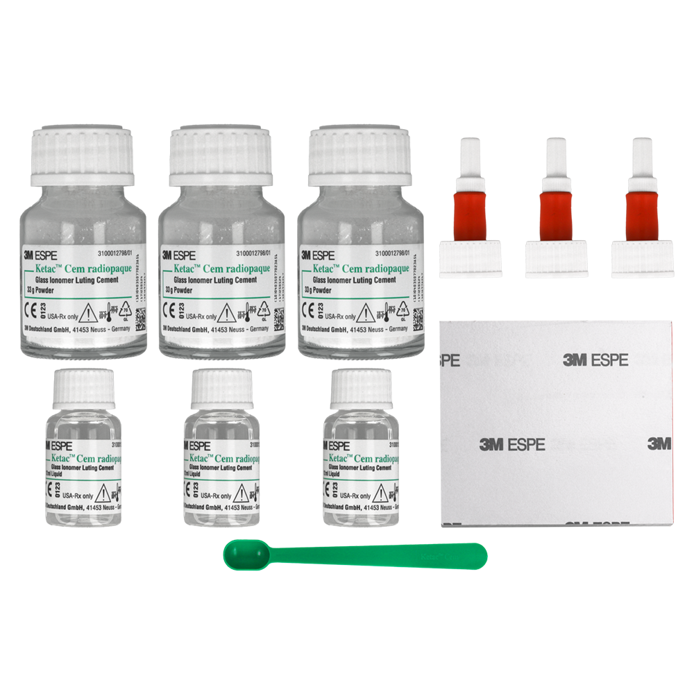 Ketac Cem Radiopaque Triple Pack (33 г + 12 мл) x 3 шт. 3M.