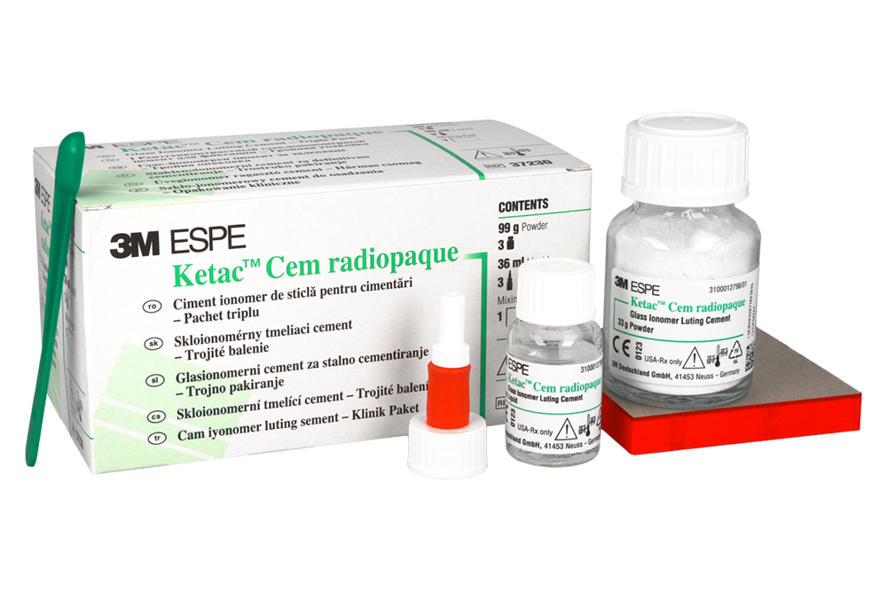 Ketac Cem Radiopaque Triple Pack (33 г + 12 мл) x 3 шт. 3M.