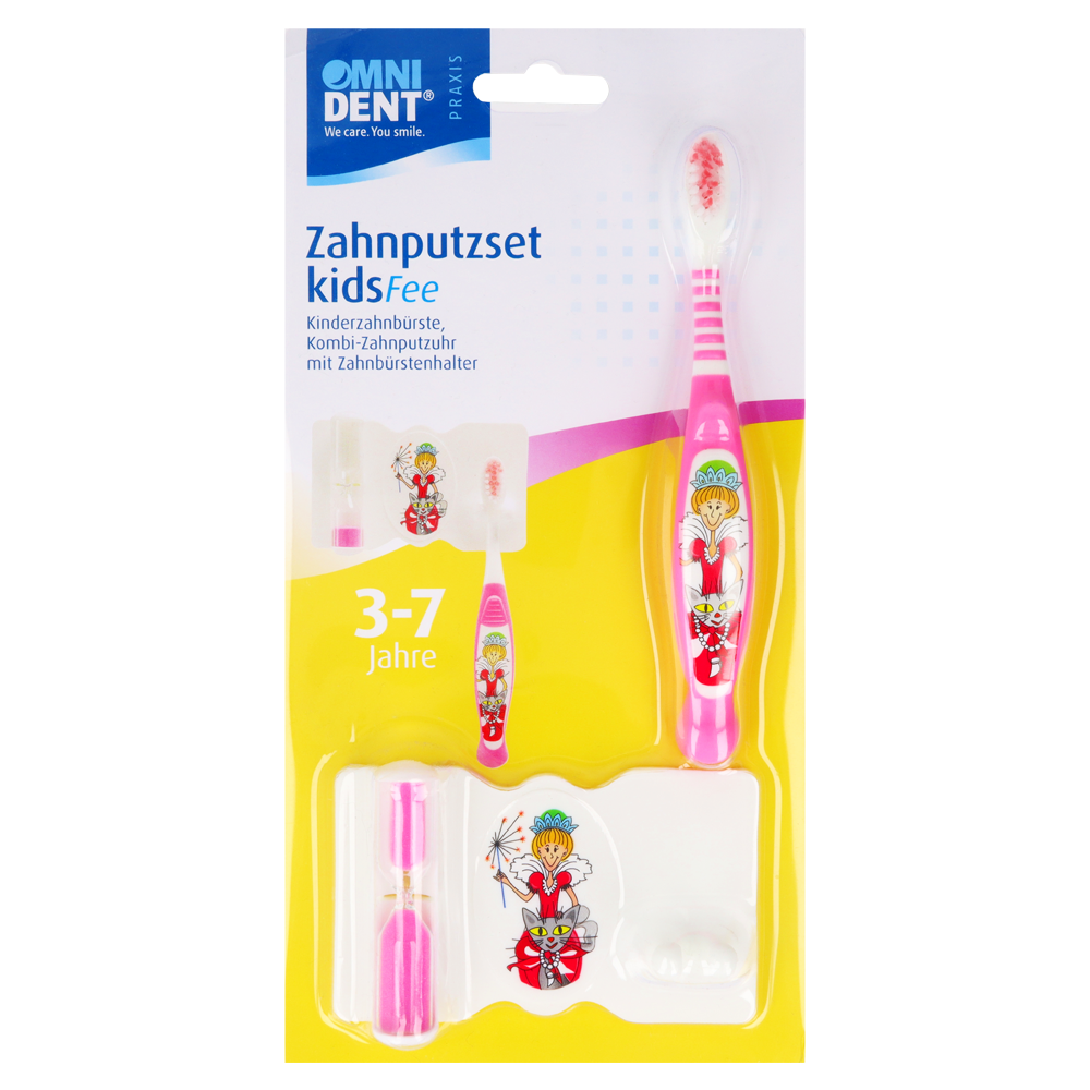 Зубная щетка Детская 3-7 лет Omnident