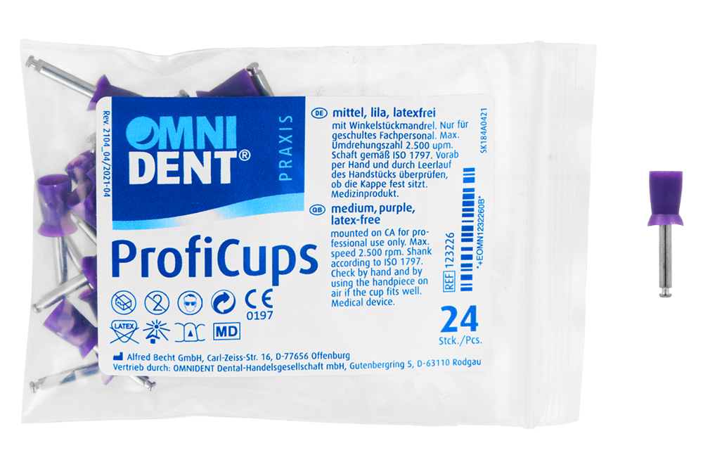 Полировальные ластики ProfiCups 24 шт.