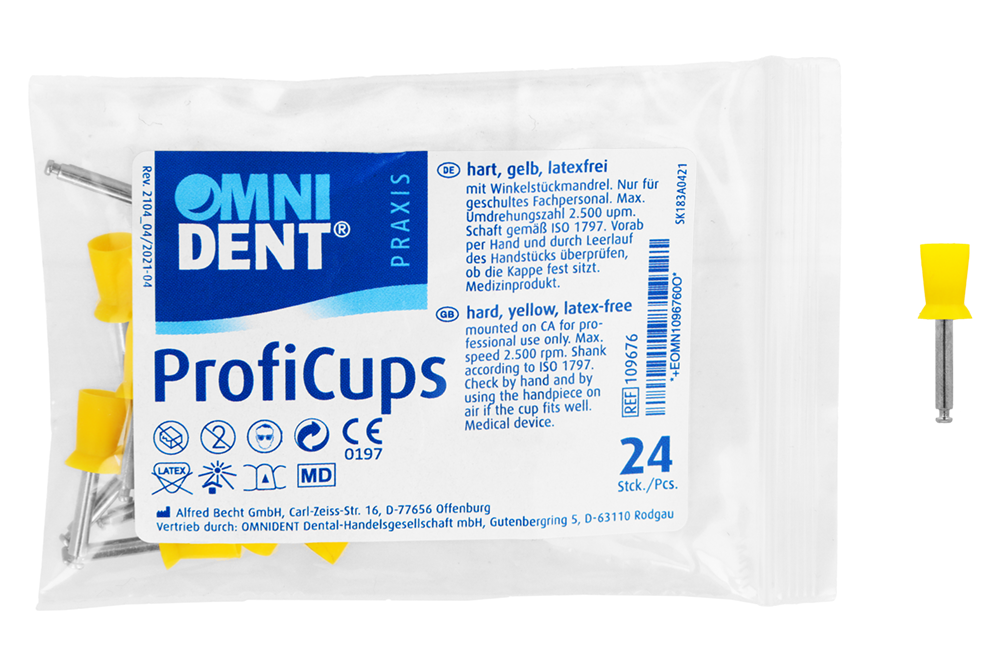 Полировальные ластики ProfiCups 24 шт.