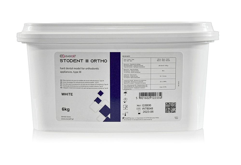 Пластырь Stodent белый ОРТО, III класс, 6 кг, Everall7
