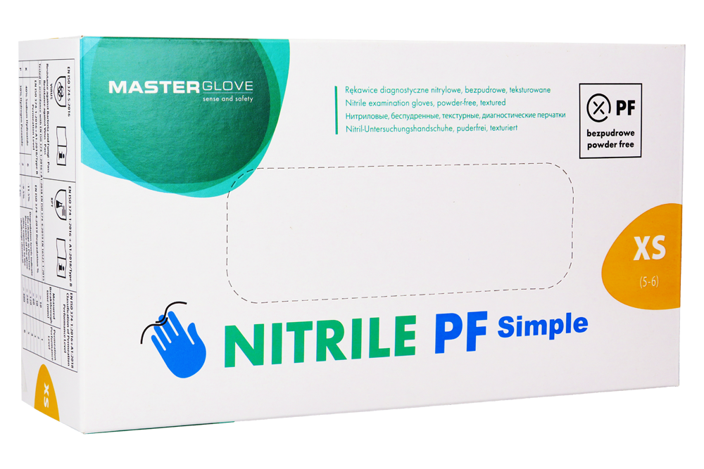Перчатки нитриловые MASTER GLOVE 100 шт.
