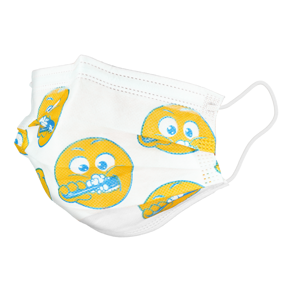 Маски защитные на резинке SMILE 50 шт.