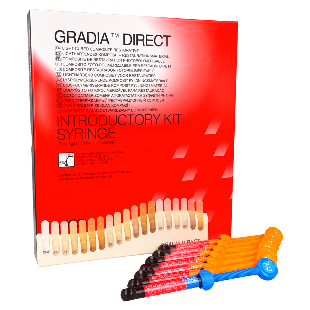 Gradia набор 2,7 мл x 7 шт. GC