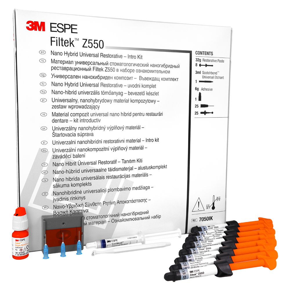 Набор Filtek Z 550 (4 г х 8 шт. + Adper Single Bond 6 мл) 3М
