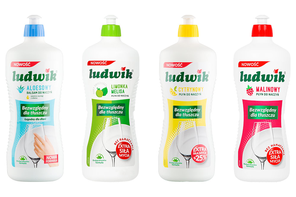Средство для мытья посуды Ludwik 900 мл
