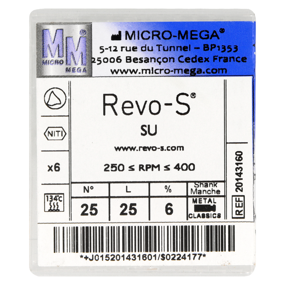 Напильники Revo-S 6 шт.