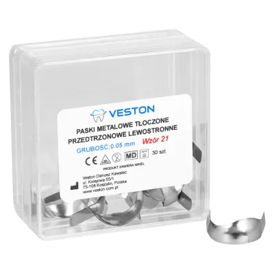 Штампованные полоски для формовочной машины VESTON 0,05 мм 30 шт. — фото 2