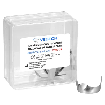 Штампованные полоски для формовочной машины VESTON 0,05 мм 30 шт. — фото 4