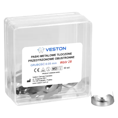 Штампованные полоски для формовочной машины VESTON 0,05 мм 30 шт. — фото 5