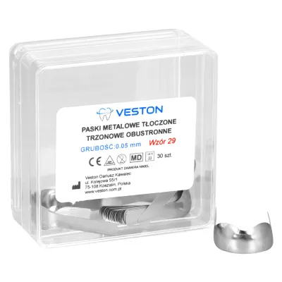 Штампованные полоски для формовочной машины VESTON 0,05 мм 30 шт. — фото 6