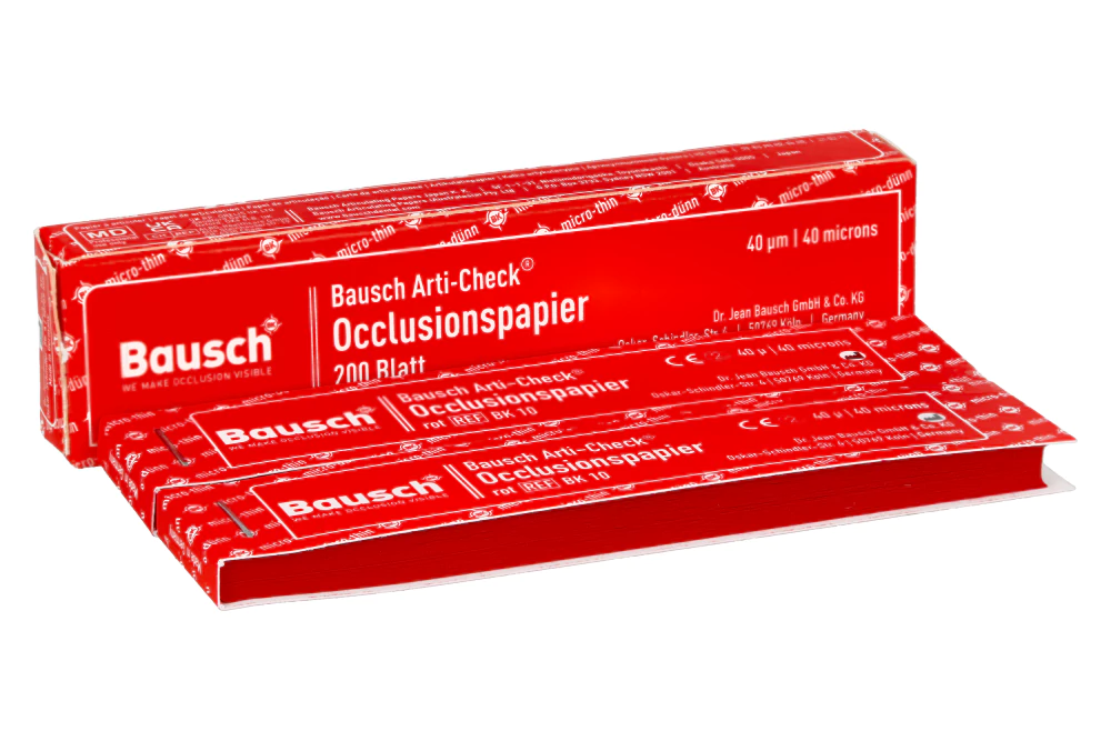 Калька прямоугольная 40μ красная 200 шт. BK 10 Bausch