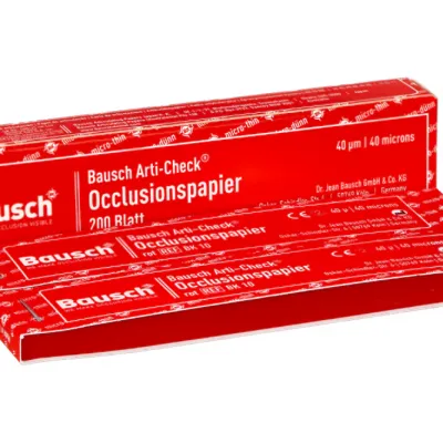 Калька прямоугольная 40μ красная 200 шт. BK 10 Bausch