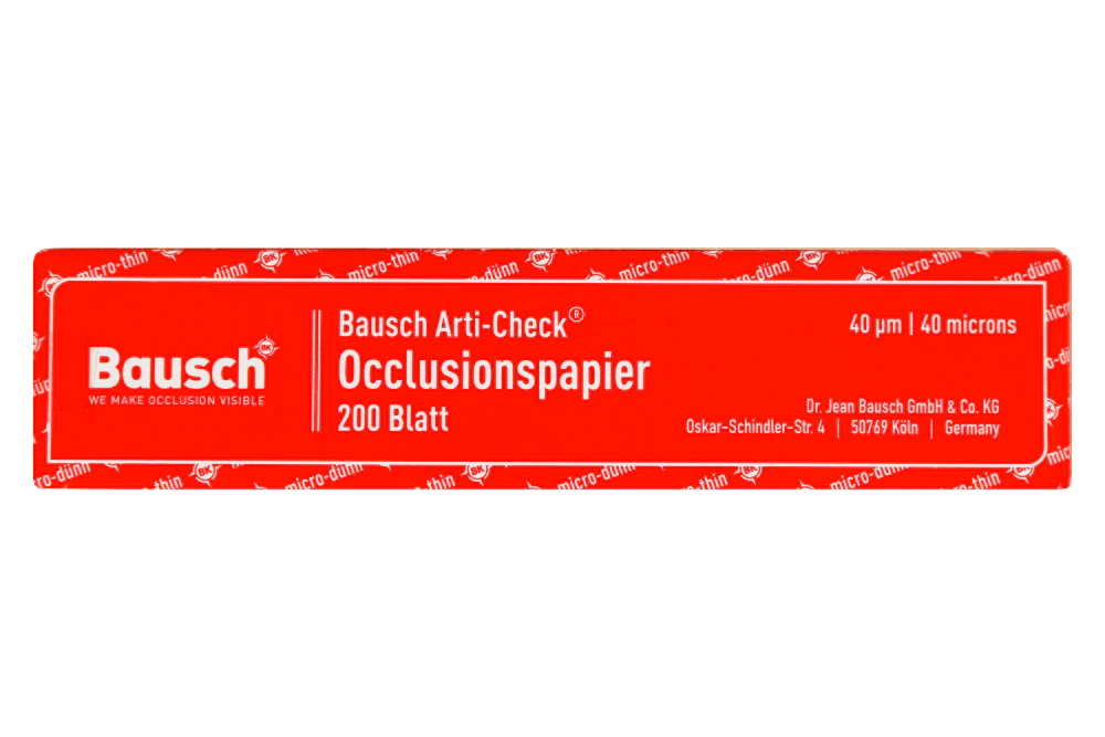 Калька прямоугольная 40мк красная 200 шт BK 10 Bausch.