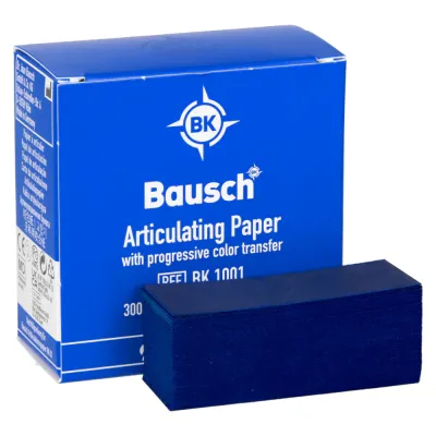 Калька прямоугольная 200μ синяя 300 шт. BK 1001 Bausch
