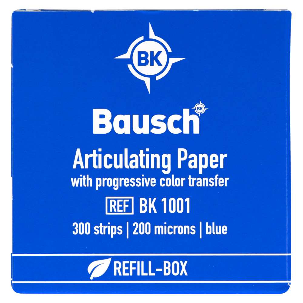 Калька прямоугольная 200мк синяя 300 шт BK 1001 Bausch.