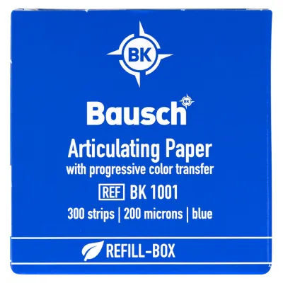 Калька прямоугольная 200μ синяя 300 шт. BK 1001 Bausch — фото 3