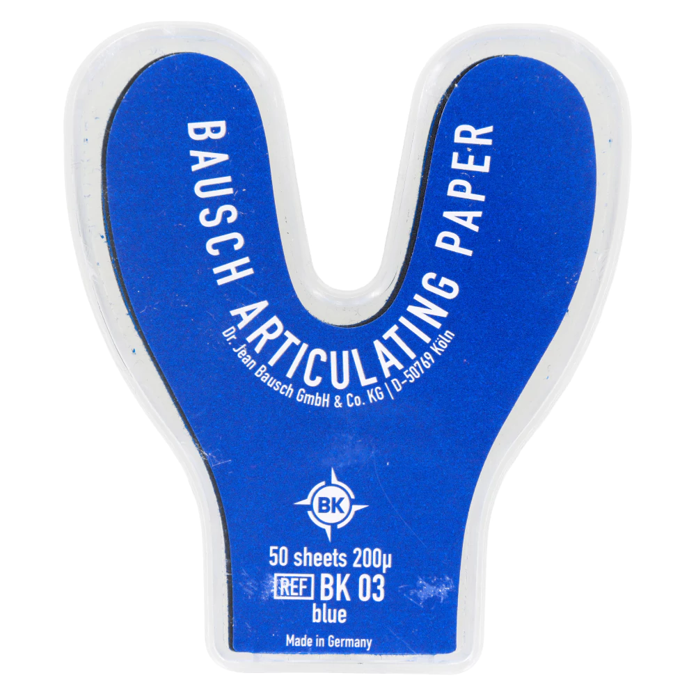 Калька подковы 200 мкм синяя 50 шт. BK 03 Bausch.