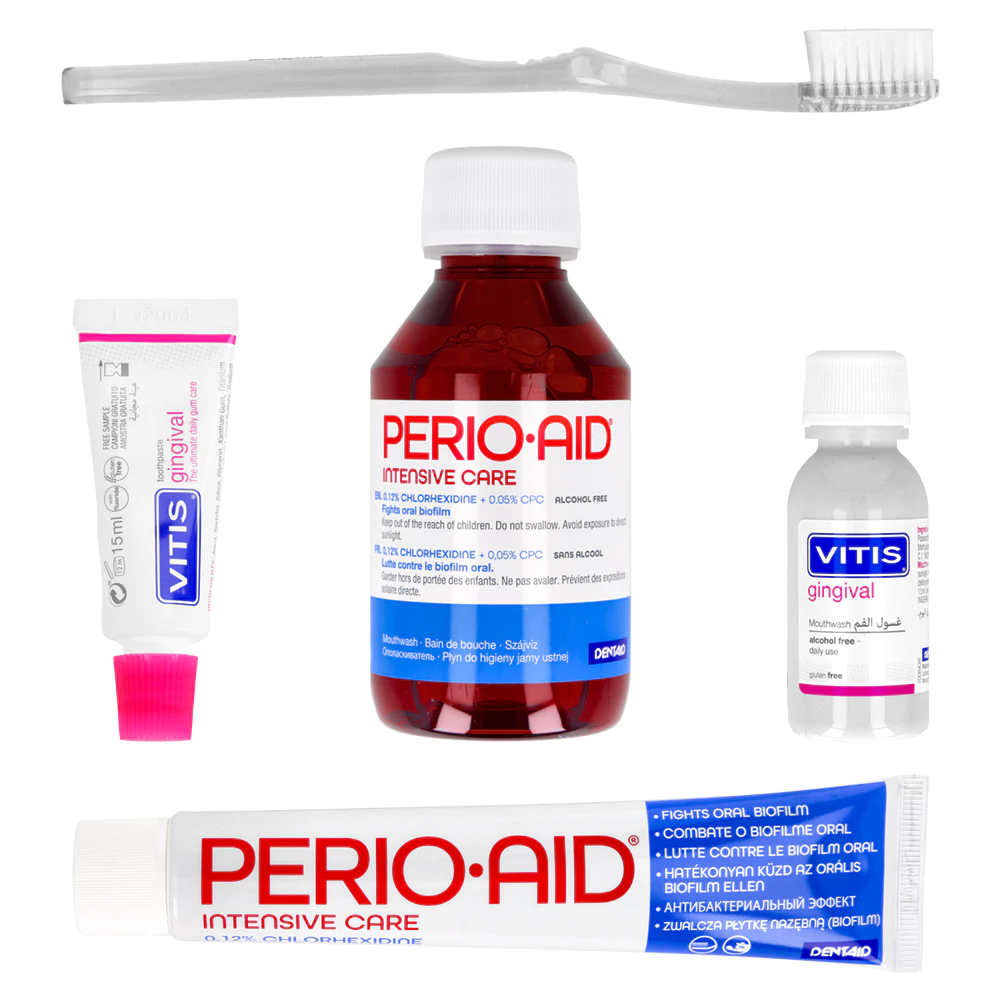 Набор для ухода за полостью рта Perio-Aid Oral Health Experts