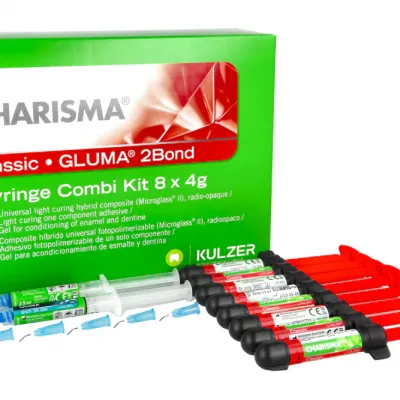 Charisma Classic 4 г x 8 шт. + Gluma 2 Bond 4 мл Kulzer