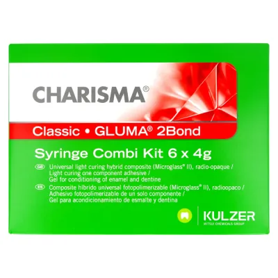 Charisma Classic 6 x 4 г + Gluma 2 Bond 4 мл Kulzer — фото 6