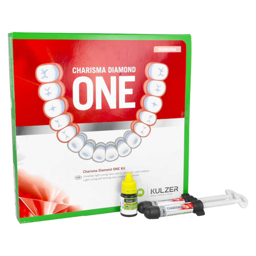 Charisma Diamond One набор 4 г x 2 шт. + Gluma Bond 4 ml Kulzer