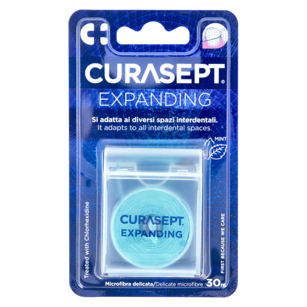 Зубная нить из микрофибры 30 м Curasept