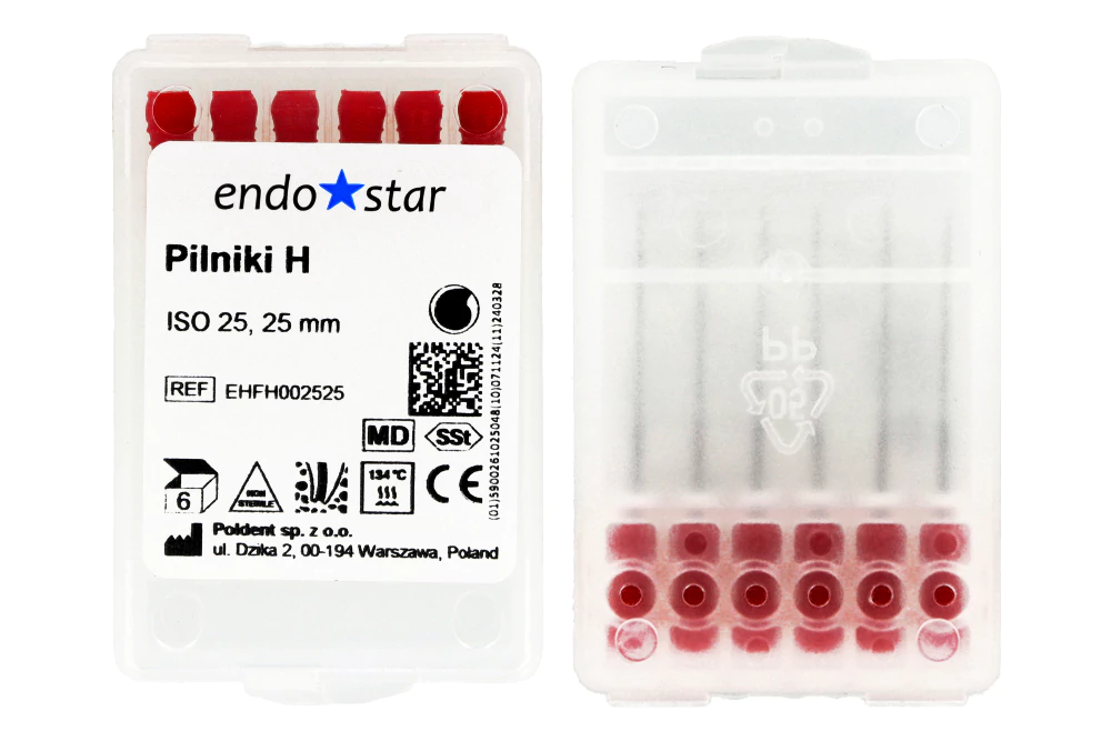 H-файлы 6 шт. Endostar