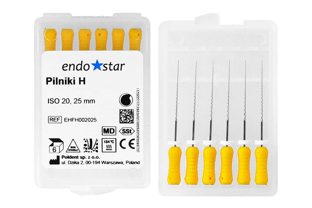 H-файлы 6 шт. Endostar