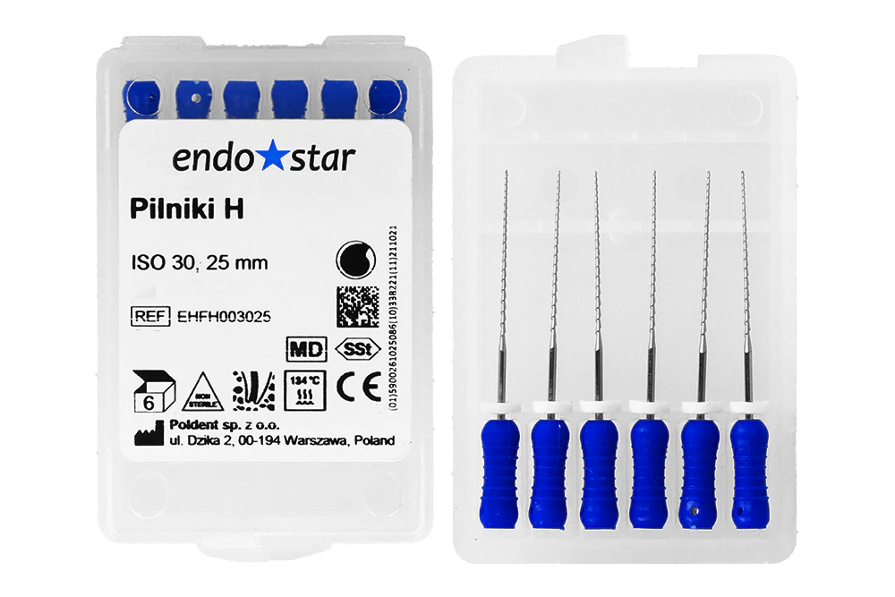 H-файлы 6 шт. Endostar