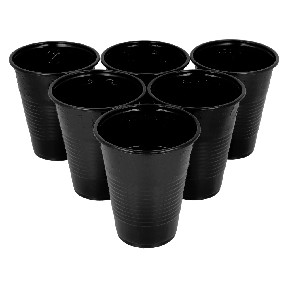 Пластиковые стаканчики 180/200 мл цветные 100 шт.