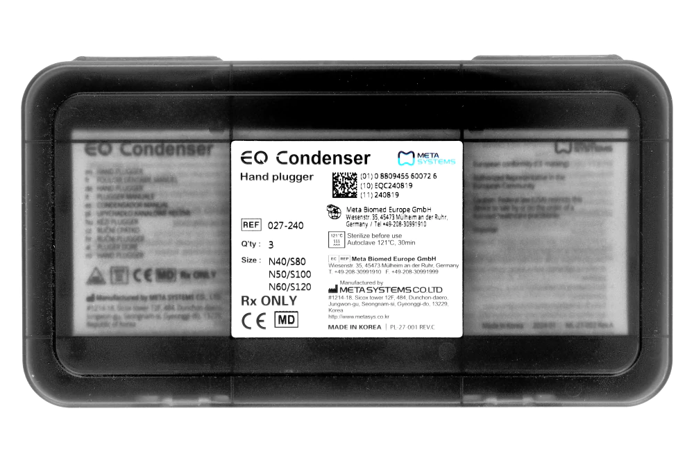 Конденсеры EQ 3 шт. Meta Systems