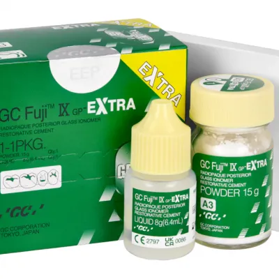 GC Fuji IX Extra порошок 15 г + жидкость 8 г — фото 4