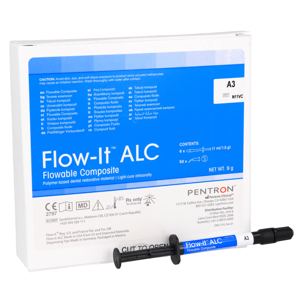 Flow-It ALC 1,5 г × 6 шт. + насадки PENTRON