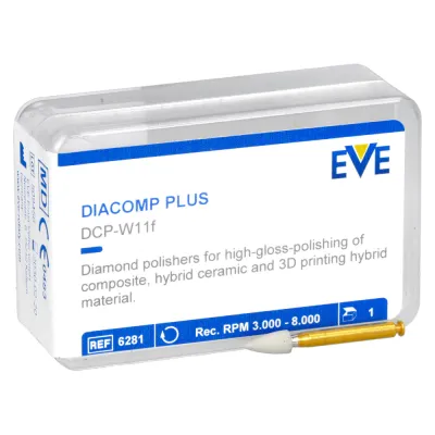 Алмазные резинки Diacomp Plus 1 шт. ЕВА — фото 8