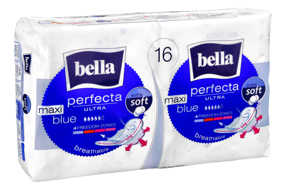 Прокладки Perfecta Ultra Maxi Blue, 16 шт. Bella