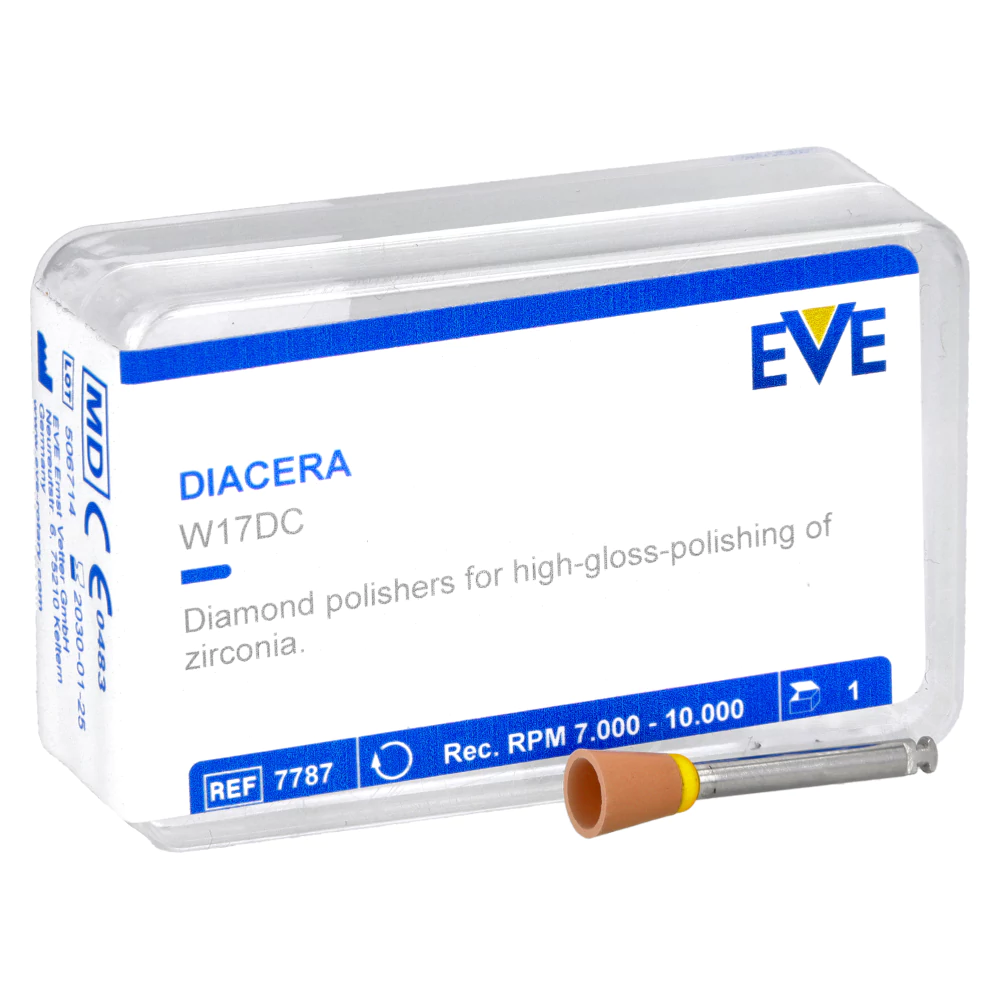 Алмазная полировочная резинка Diacera, 1 шт. EVE