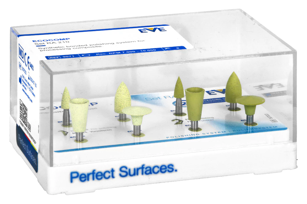 Полировочные резинки Ecocomp 8 шт. EVE