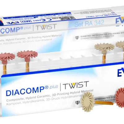 Алмазные резинки Diacomp plus Twist 6 шт. ЕВА — фото 2