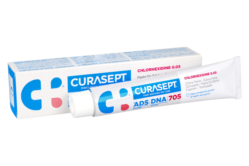 Зубная паста ADS ДНК 705 0,05% CHX 75 мл Curasept