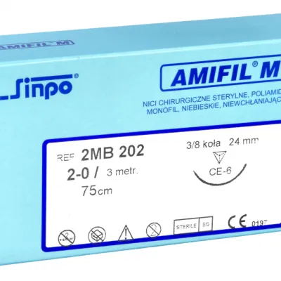 Нитки Неабсорбируемые Amifil 10 шт. Sinpo — фото 10