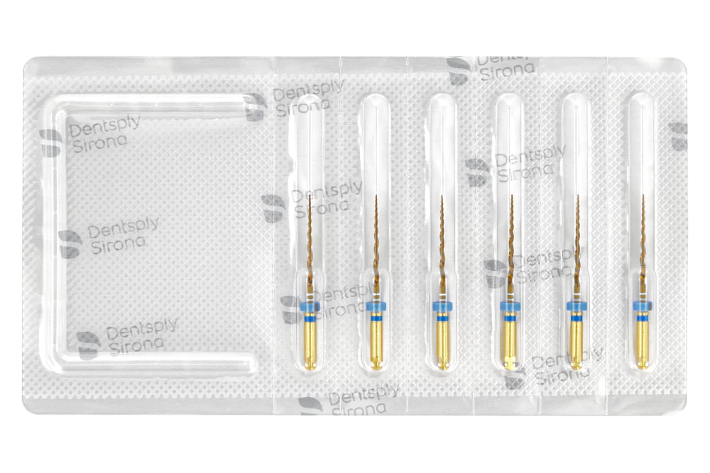 Машинные файлы ProTaper Gold 6 шт. Dentsply Sirona