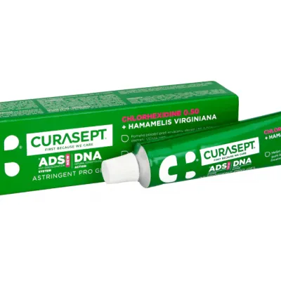 Astringent Pro 0,50% CHX 30ml Curasept гель для местного лечения