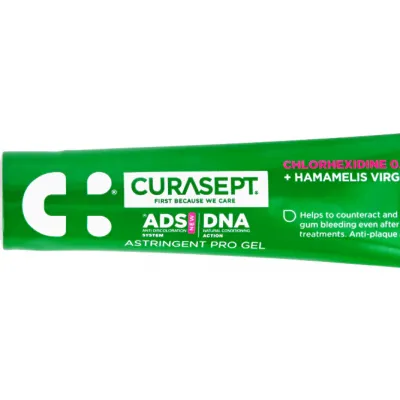 Astringent Pro 0,50% CHX 30ml Curasept гель для местного лечения — фото 2