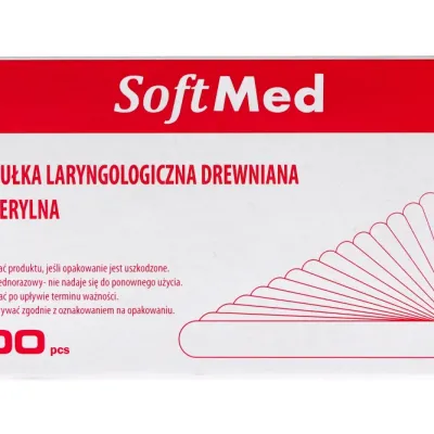 ЛОР шпатель деревянный нестерильный 100 шт. SoftMed — фото 3